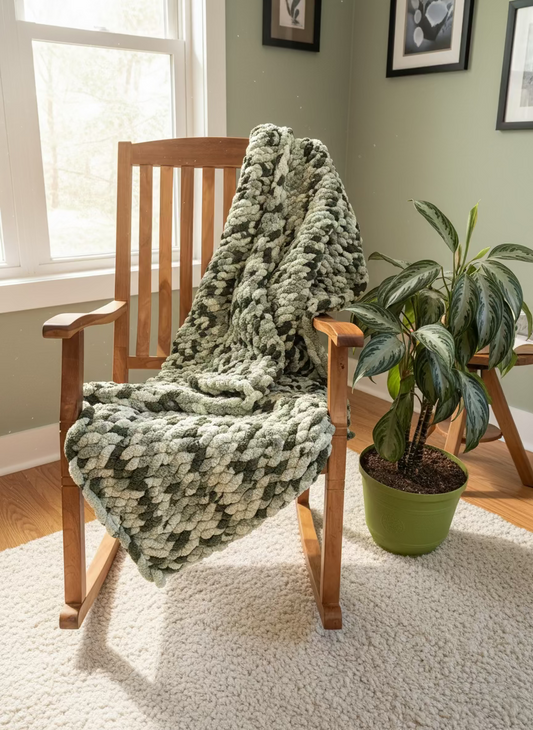 Chunky Knit Blanket